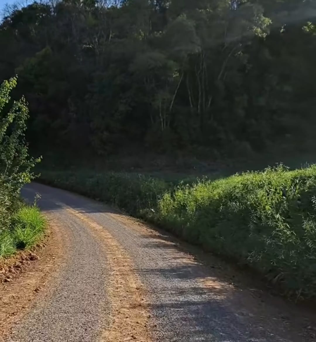 Ir para  <p><big>A Secretaria de Obras realizou, nesta semana, servi&ccedil;os de <strong>patrolamento, roleamento e coloca&ccedil;&atilde;o de pedrisco</strong> na estrada que conecta as comunidades da...