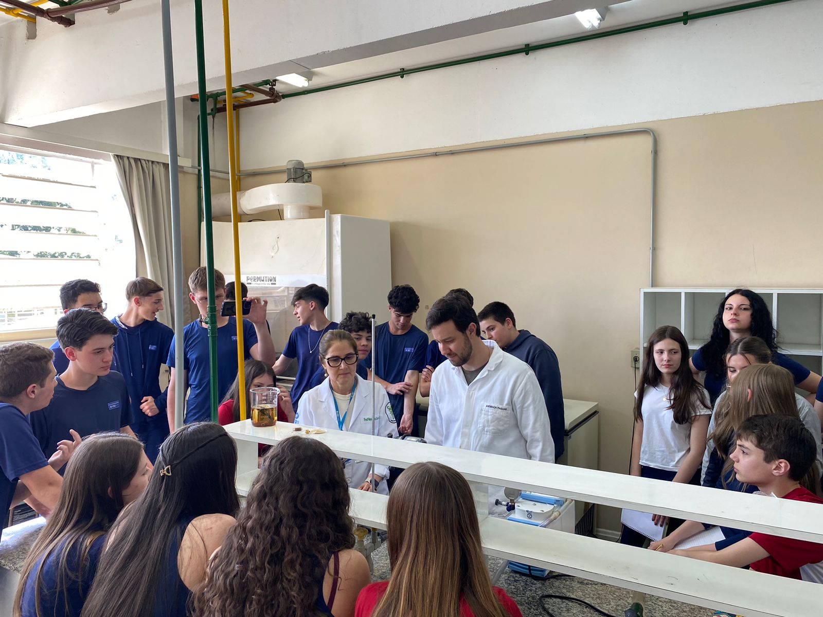 Ir para  <h3>Alunos das tr&ecirc;s turmas do 9&ordm; ano da Escola de Educa&ccedil;&atilde;o B&aacute;sica da URI participaram de atividades vinculadas ao Programa Prevdrogas, voltado &agrave; educa&ccedil;&atilde;o...