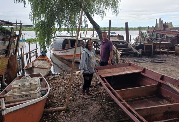 Ir para  <p>Na semana passada (25/03), a Emater/RS-Ascar deu in&iacute;cio &agrave; fase de testes do Diagn&oacute;stico Estadual da Pesca Artesanal, com aplica&ccedil;&atilde;o dos primeiros question&aacute;rios junto a...
