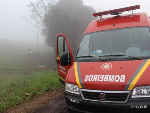 Ir para  <p>No in&iacute;cio da manh&atilde; dessa quinta-feira, 23, um capotamento foi registrado no Km 75, da ERS 135, em Erechim.</p>

<p>A Pol&iacute;cia Rodovi&aacute;ria Estadual e o Corpo de Bombeiros atenderam...