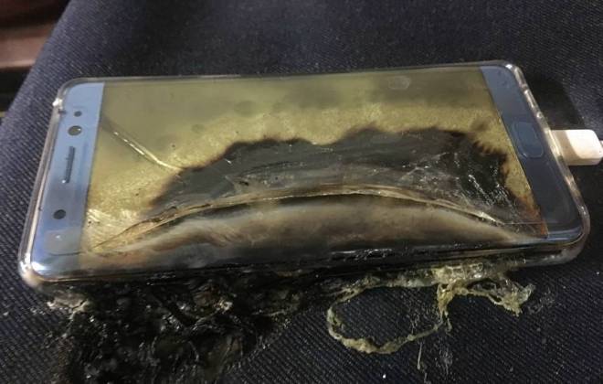 Ir para  <p><big>Depois de v&aacute;rias unidades supostamente seguras do Galaxy Note 7 come&ccedil;arem a queimar na &uacute;ltima semana, a Samsung se viu obrigada a paralisar a produ&ccedil;&atilde;o do aparelho....