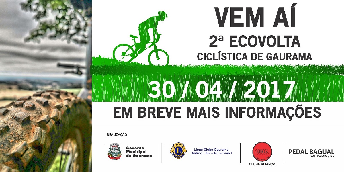 Ir para  <p><big>&nbsp; &nbsp; &nbsp; &nbsp; &nbsp; &nbsp; Foi marcada a data para a realiza&ccedil;&atilde;o da <strong>2&ordf; Ecovolta C&iacute;clistica de Gaurama, </strong>que...