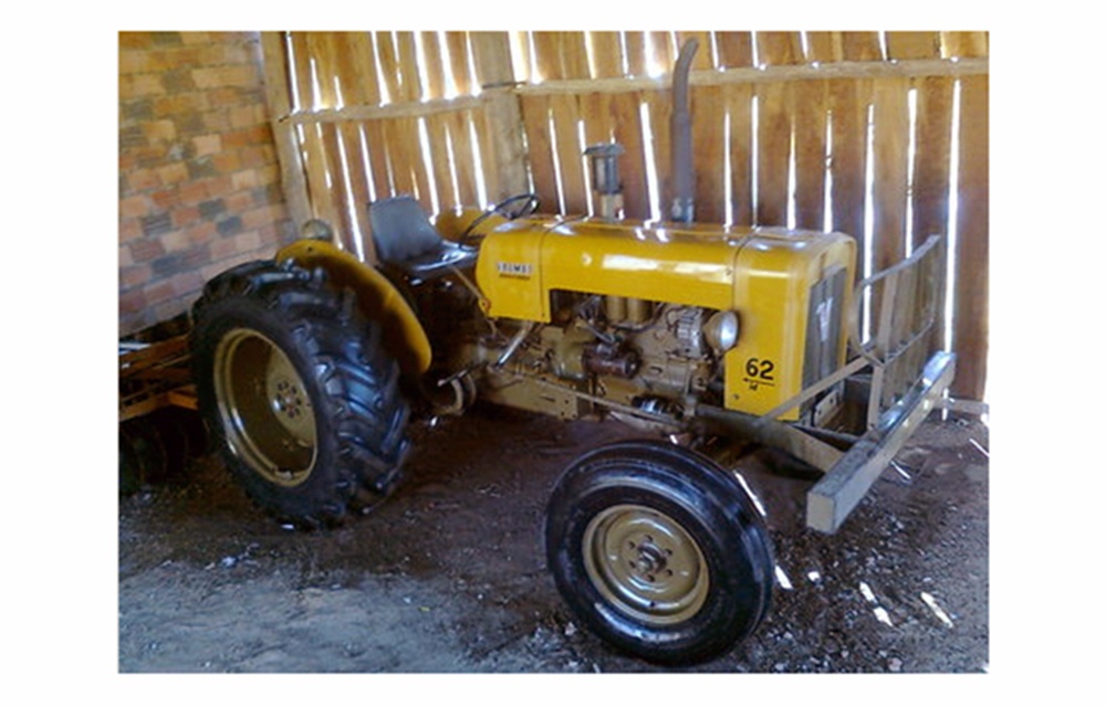 Ir para  <p>Um trator modelo valmet.60- 1974, de cor laranja, foi levado por criminosos na madrugada do &uacute;ltimo domingo (30), de uma propriedade rural, na comunidade Sec&ccedil;&atilde;o Dourado, no interior de...