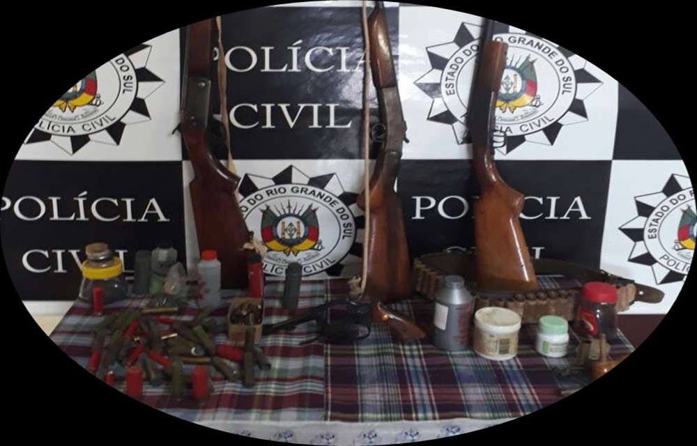 Ir para  <p>Na tarde desta segunda-feira (8), policiais civis da Delegacia de Pol&iacute;cia de Gaurama, coordenados pela Delegada de Pol&iacute;cia Raquel Kolberg, no curso de procedimento policial instaurado para apurar a...