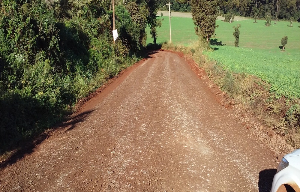 Ir para  <p>Na &uacute;ltima semana, o setor de obras da prefeitura de Centen&aacute;rio, com apoio da prefeitura de &Aacute;urea, restaurou parte do trecho de ch&atilde;o batido que liga o munic&iacute;pio de...