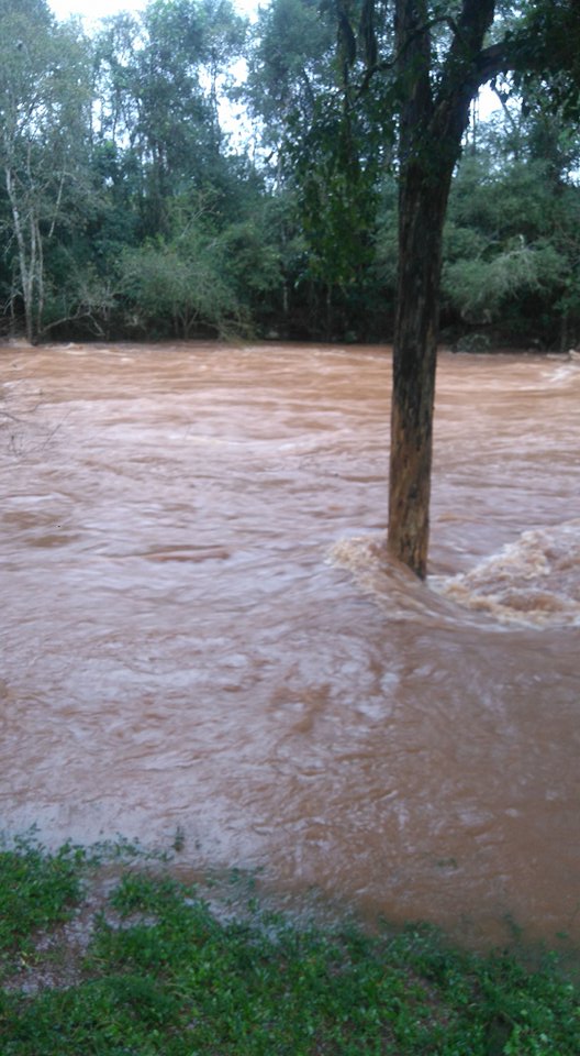 Ir para  <p><big>Nas &uacute;ltimas semanas de maio, as chuvas causaram grandes estragos, princilpalmente onde passam os rios.</big></p>

<p><big>Na comunidade de Linha Tr&ecirc;s, o Rio Suzana saiu de seu...