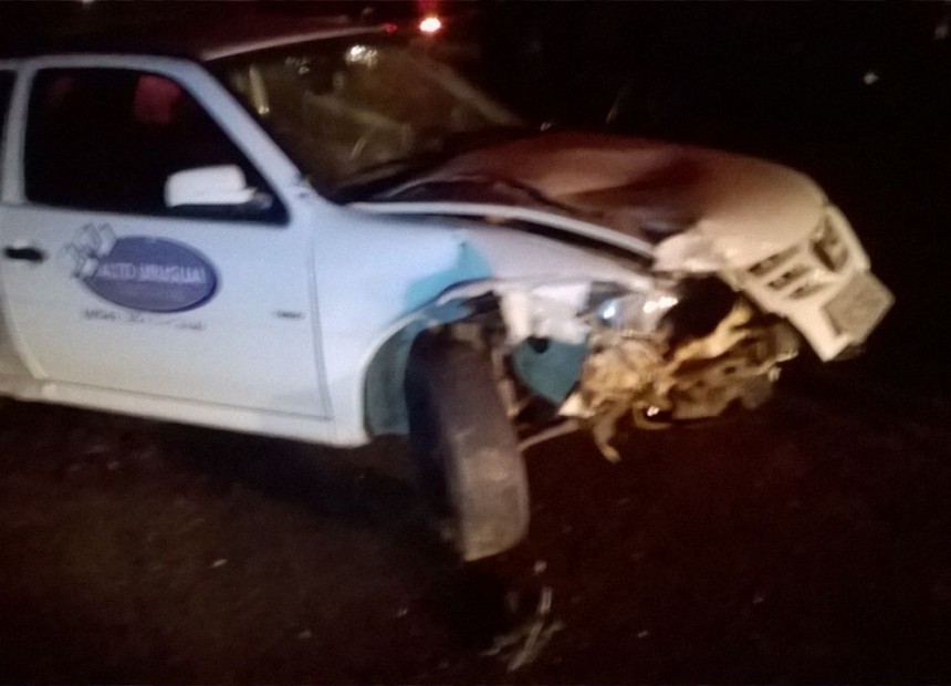 Ir para  <p><big>Um homem e uma mulher ficaram feridos num acidente ocorrido na noite desta quinta-feira,20, na RS 211, na localidade de Pinhal, zona rural de Paulo Bento. Segundo informa&ccedil;&otilde;es de testemunhas o fato...
