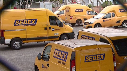 Ir para  <p><big>Em raz&atilde;o da paralisa&ccedil;&atilde;o dos caminhoneiros, os Correios suspenderam temporariamente as postagens das encomendas com dia e hora marcados (Sedex 10, 12 e Hoje). Em comunicado, a estatal informou...