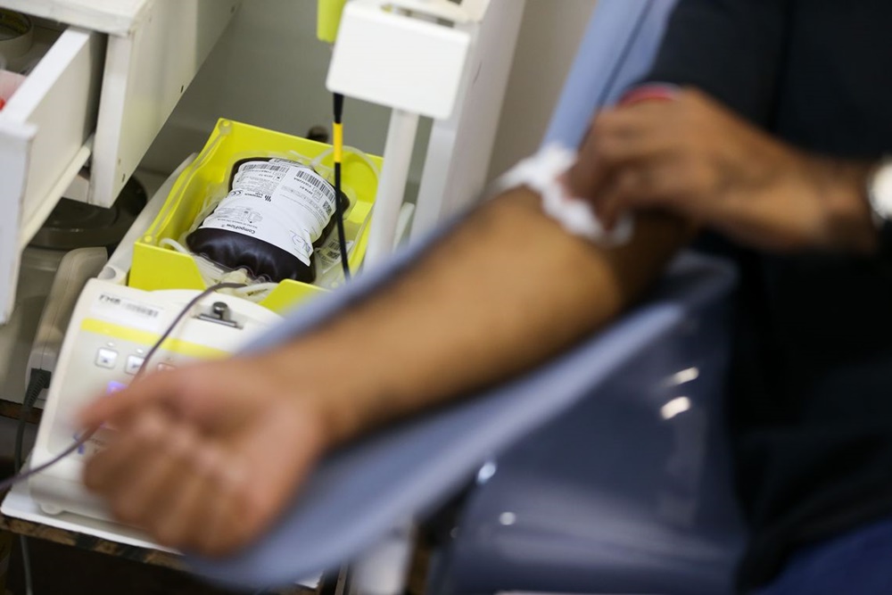 Ir para  <p><big>A cada bolsa de sangue doada, at&eacute; quatro vidas podem ser salvas no pa&iacute;s, segundo estat&iacute;sticas do Minist&eacute;rio da Sa&uacute;de. No Dia Nacional do Doador de Sangue,...