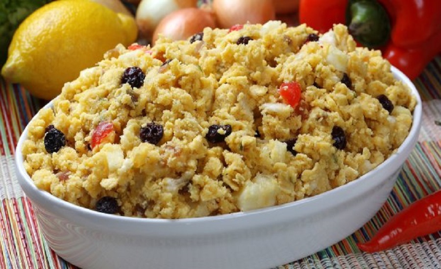 Ir para  <p>2 colheres de sopa de a&ccedil;&uacute;car;</p>

<p>&ndash; 5 fatias de abacaxi cortadas e picadas em cubos;</p>

<p>&ndash; 2 colheres de sopa de manteiga ou...