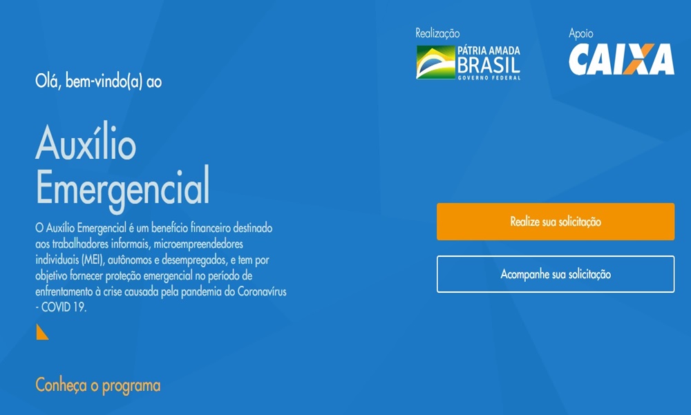 Ir para  <p><big><strong>O que &eacute;?</strong></big></p>

<p><big>O Aux&iacute;lio Emergencial &eacute; um benef&iacute;cio financeiro destinado aos&nbsp;<strong>trabalhadores...