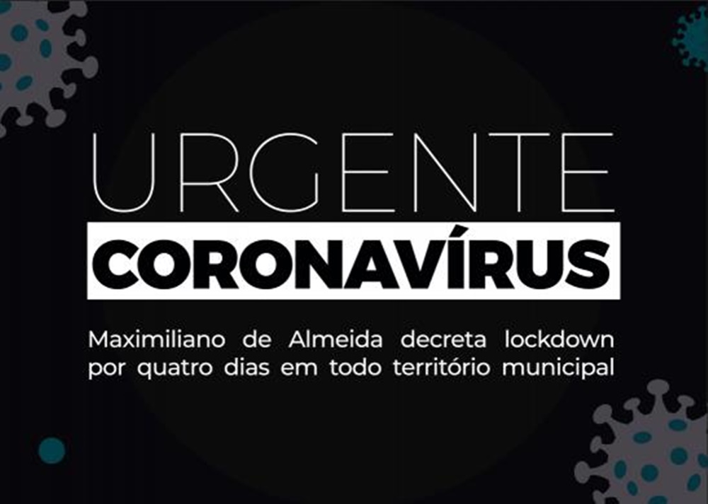 Ir para  <p><big>Na manh&atilde; desta quinta-feira (11), a Prefeitura de Maximiliano de Almeida decretou quarentena obrigat&oacute;ria em todo o territ&oacute;rio municipal. A medida passa a vigorar a partir das 20h desta...