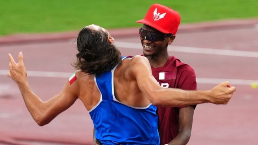 Ir para  <p><big>Depois de uma competi&ccedil;&atilde;o exaustiva que durou mais de duas horas, os dois estavam empatados no placar. Mas, em um momento de nobreza competitiva, eles concordaram em finalizar a disputa e dividir o...