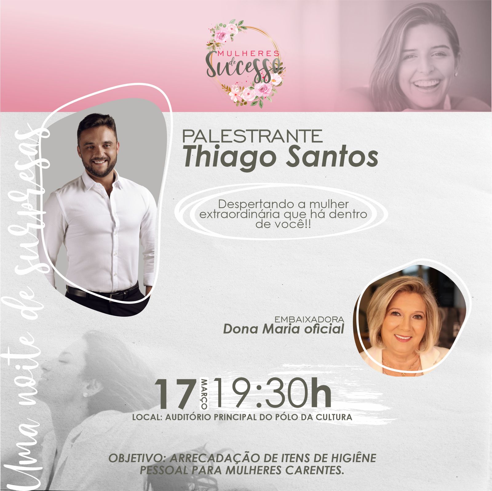 Ir para  <p><big>Em comemora&ccedil;&atilde;o ao m&ecirc;s da mulher estamos organizando&nbsp; um evento para todas as mulheres de Erechim e regi&atilde;o.<br />
Ser&aacute; uma noite muito...