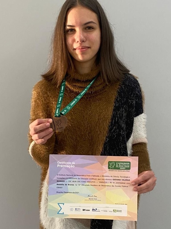 Ir para  <p><big>A cerim&ocirc;nia regional de premia&ccedil;&atilde;o da 16&ordm; OBMEP aconteceu no Centro de Eventos da Universidade de Passo Fundo e contou com a presen&ccedil;a de seus pais, da professora de...