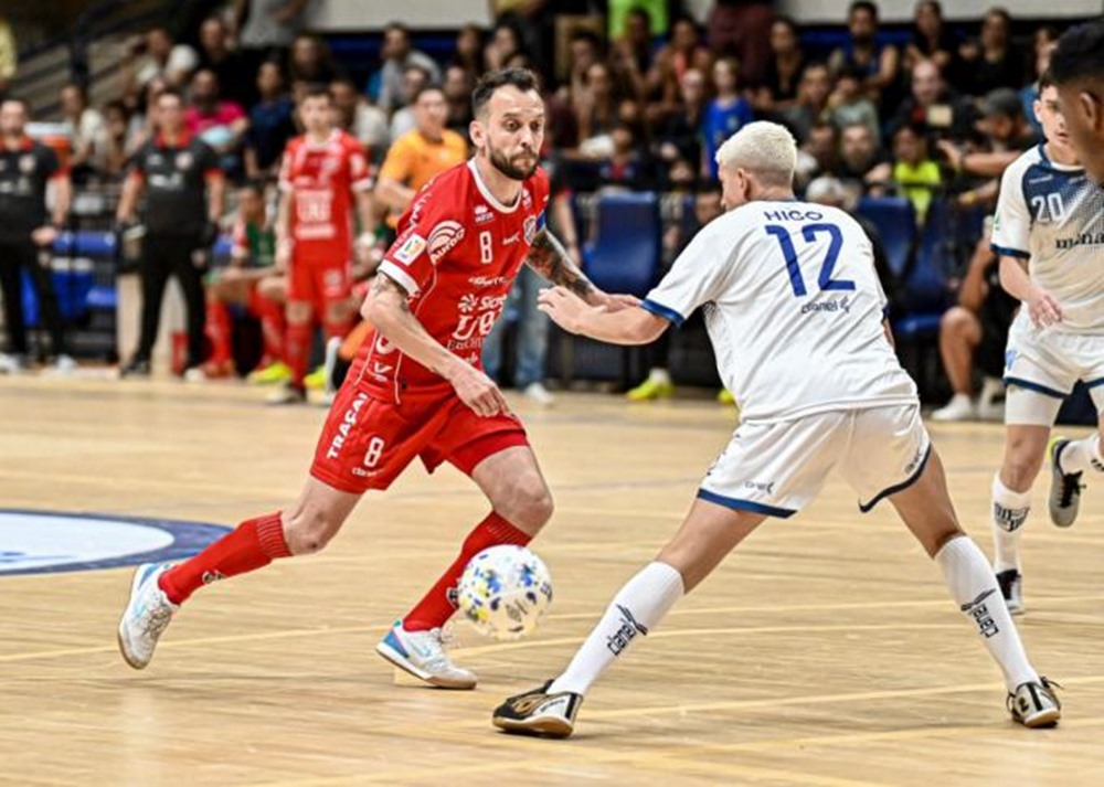 Ir para  <p><big>Vai ter que ser com a for&ccedil;a do Caldeir&atilde;o! O primeiro jogo das quartas de final da Liga Nacional de Futsal (LNF), terminou com vit&oacute;ria do Minas diante do Atl&acirc;ntico, por 4 a 2, nesta...