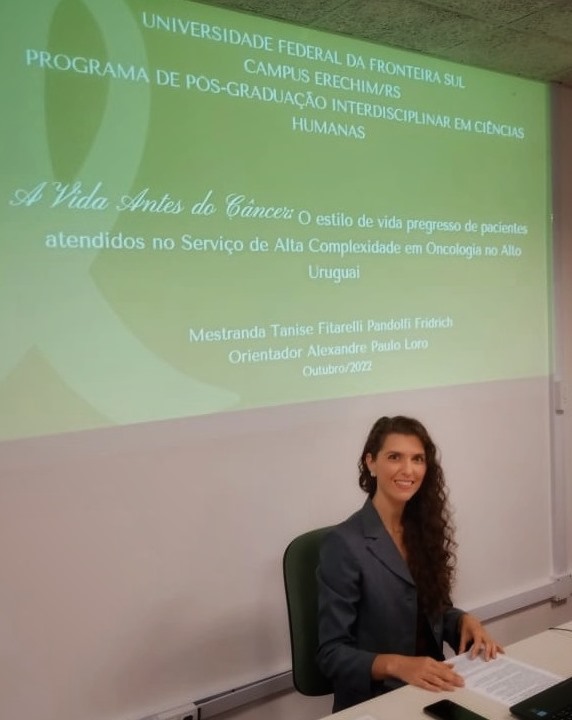 Ir para  <p><big>Uma pesquisa desenvolvida no Mestrado Interdisciplinar em Ci&ecirc;ncias Humanas, da Universidade Federal da Fronteira Sul (UFFS) Campus Erechim, apresenta um perfil das pessoas com c&acirc;ncer que residem na...