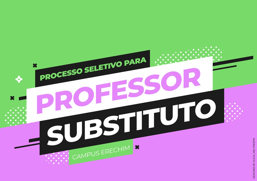 Ir para  <p><big>A Universidade Federal da Fronteira Sul (UFFS) lan&ccedil;ou processo seletivo para a contrata&ccedil;&atilde;o de professor substituto para o Campus Erechim. O Edital N&ordm; 183/GR/UFFS/2023 disponibiliza uma...