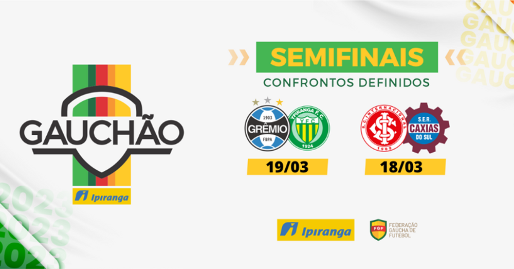 Ir para  <p>A fase classificat&oacute;ria do&nbsp;<strong>Gauch&atilde;o Ipiranga 2023</strong>&nbsp;chegou ao fim na tarde deste s&aacute;bado (11), com a disputa dos jogos da<strong>&nbsp;&uacute;ltima...