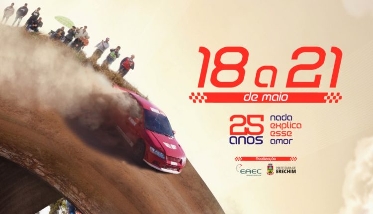 Ir para  <p>Est&aacute; chegando a hora de mais uma edi&ccedil;&atilde;o do Erechim Rally Brasil, que neste ano, completa 25 anos, tornando a Capital da Amizade na Capital Brasileira do Rally de Velocidade, com provas v&aacute;lidas...