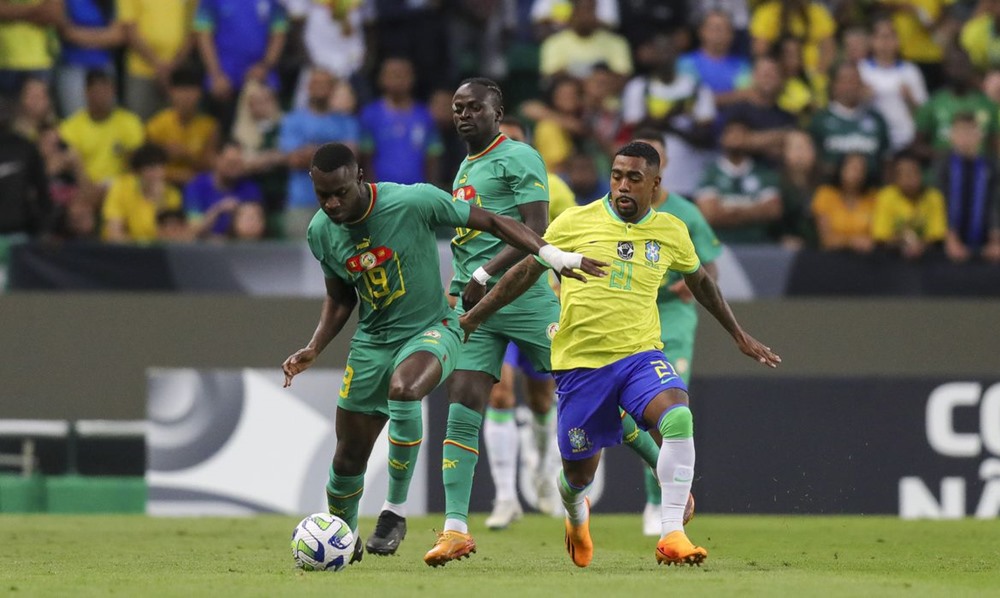 Ir para  <p><big>A sele&ccedil;&atilde;o brasileira foi goleado por 4 a 2 por Senegal, em partida amistosa disputada nesta ter&ccedil;a-feira (20) no Est&aacute;dio Jos&eacute; Alvalade, em Lisboa (Portugal). Este...