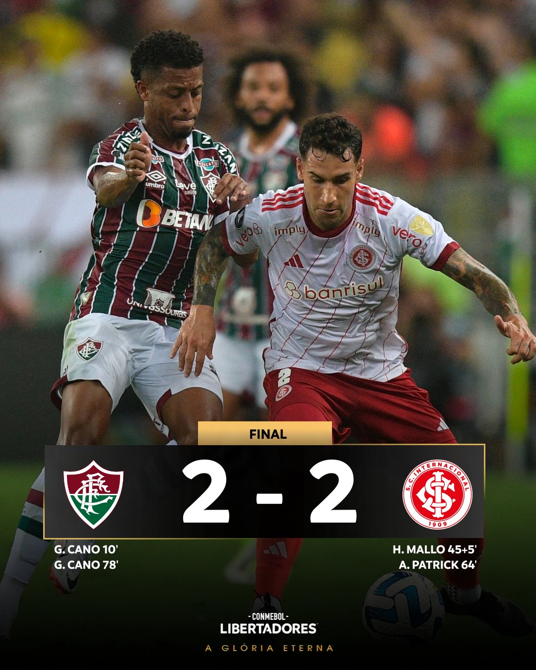 Ir para  <p><big>Mesmo jogando por mais de 45 minutos com um homem a menos, o Fluminense mostrou muita for&ccedil;a para arrancar um empate de 2 a 2, na noite desta quarta-feira (27) no est&aacute;dio do Maracan&atilde;, no...