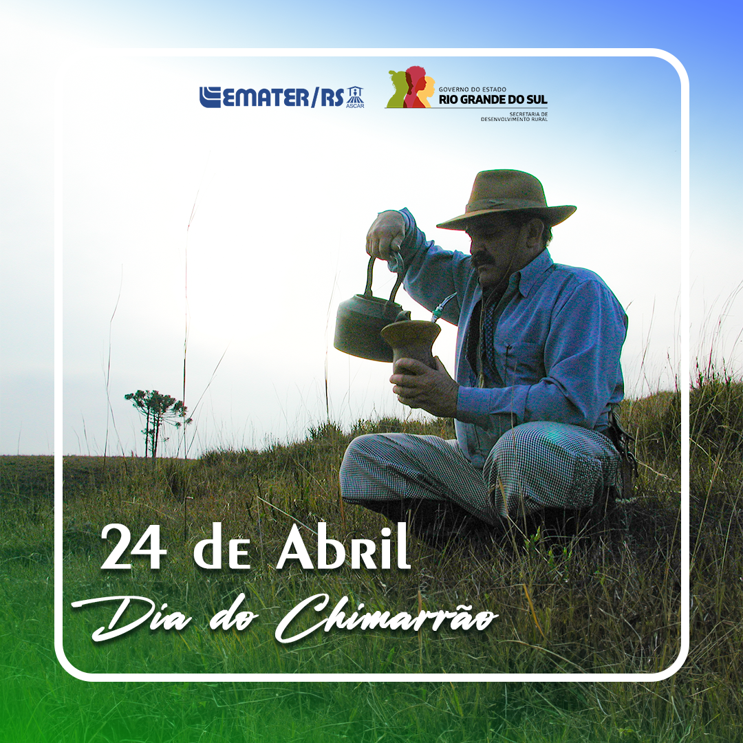 Ir para  <p><big>O Dia do Chimarr&atilde;o &eacute; comemorado no RS em 24 de abril, data estabelecida conforme a Lei Estadual n&deg;11.929, de 20 de julho de 2003. Para o consumo do chimarr&atilde;o, considerado a bebida...